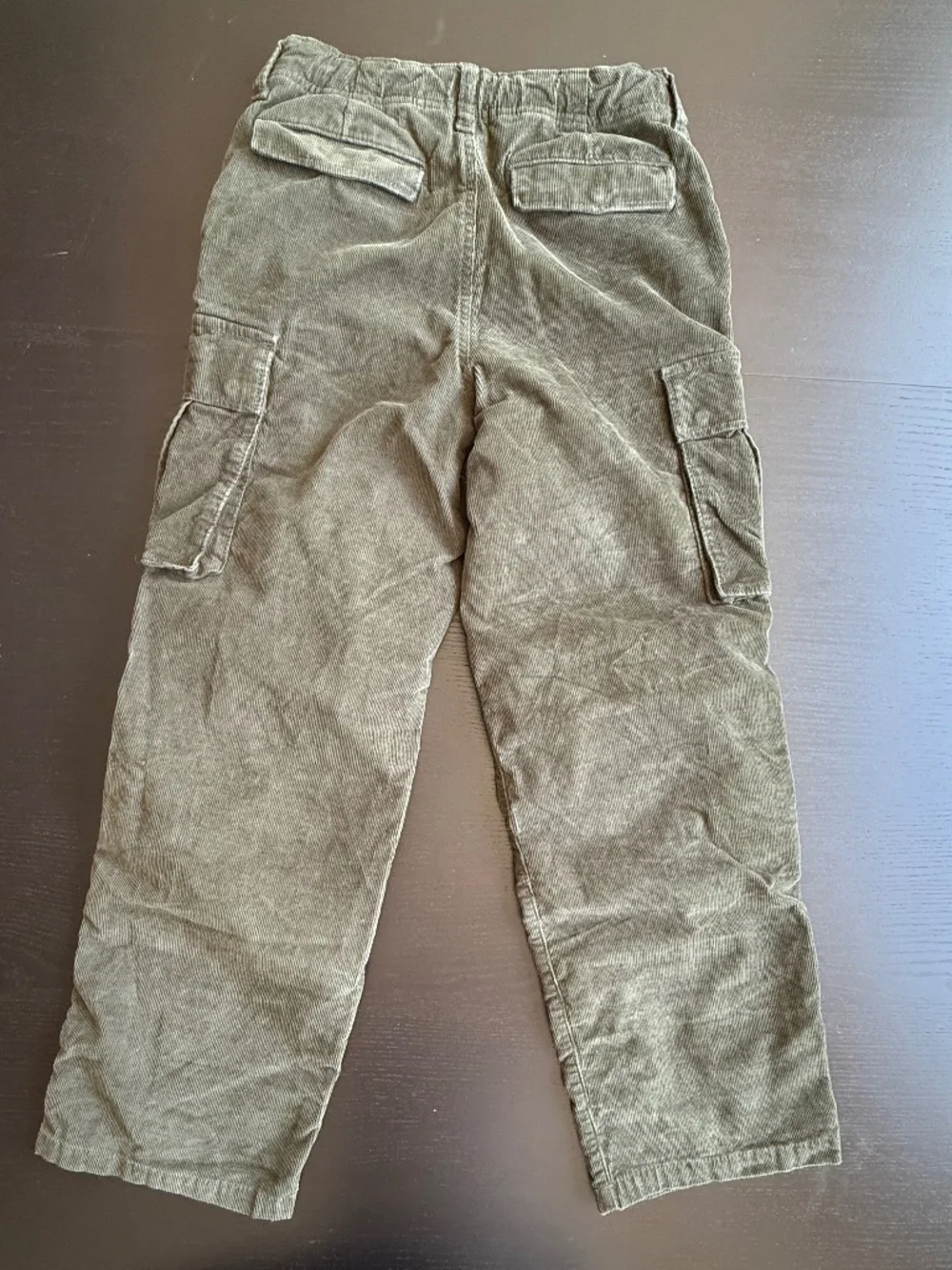 2-Pack Gap Kids Corduroy Cargo Pants Boys Size 14 Utility Olive Green